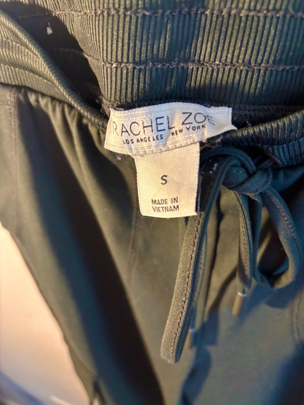 Rachel Zoe Olive Green Cargo Joggers— Size Small - Picture 4 of 9